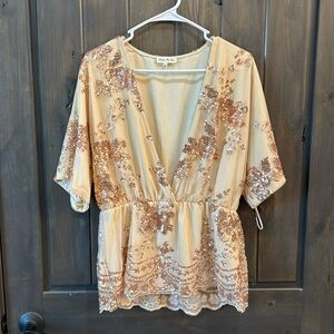 Sequin Blouse